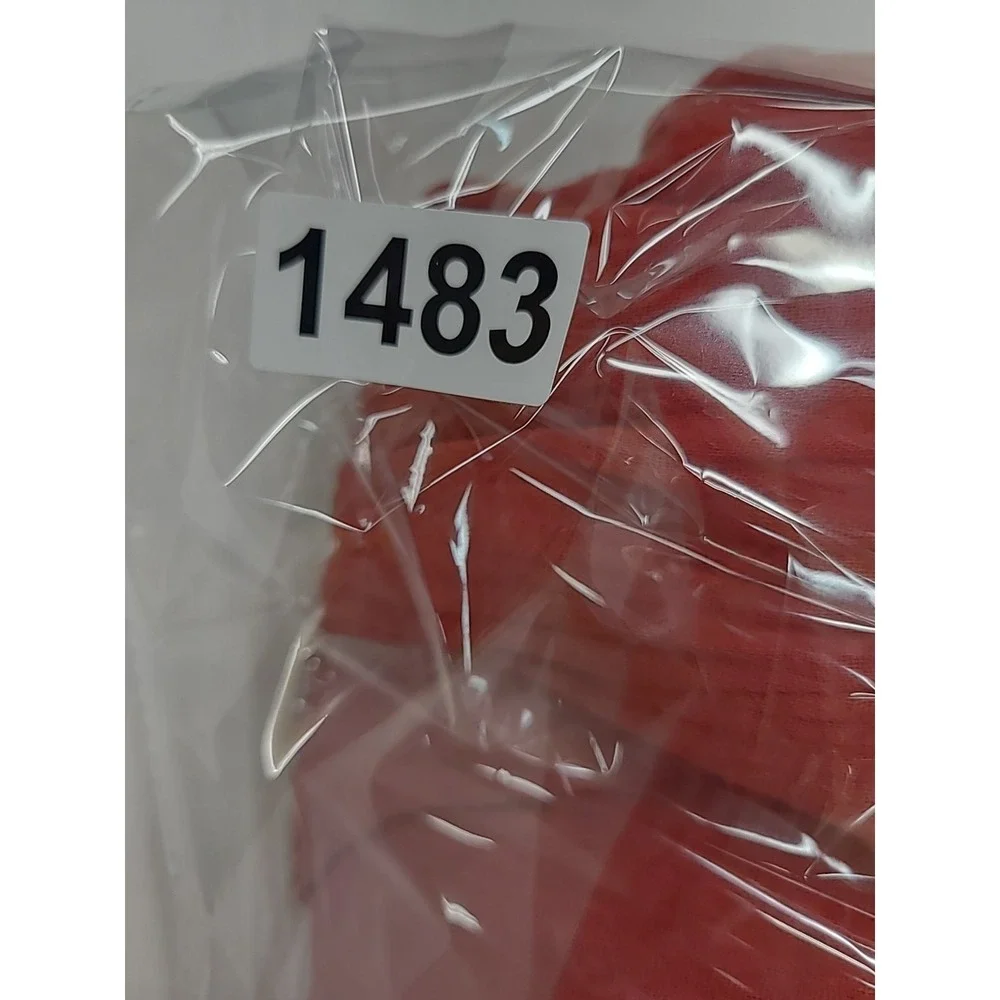 Carole Christian Tiered Dress Sz‎ L Rust Color